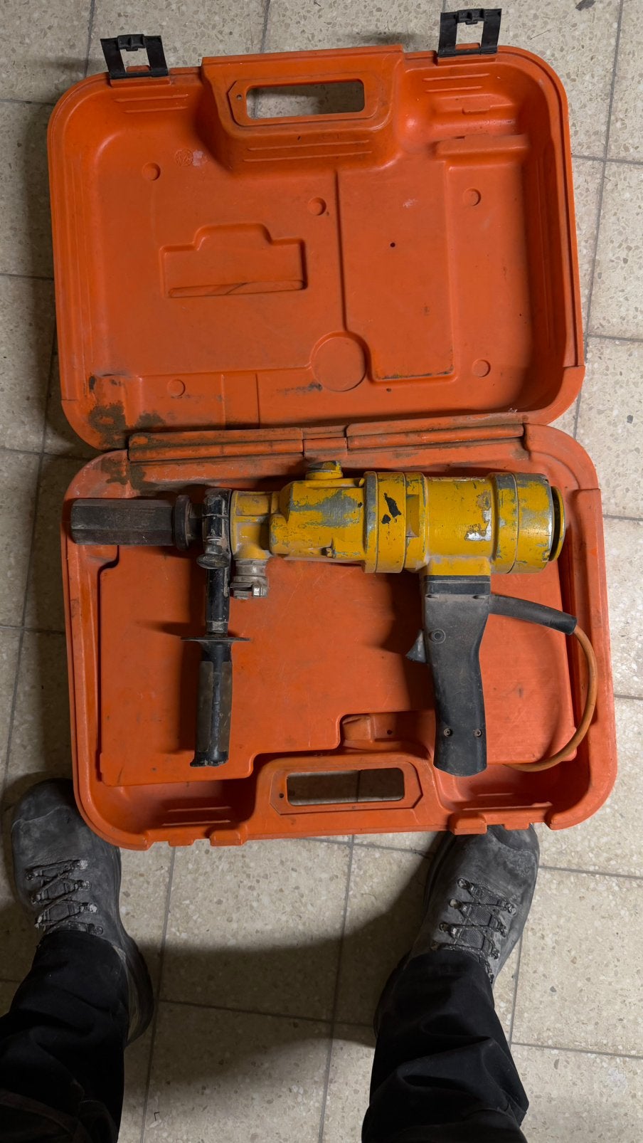 Weka DK17 diamantboormachine + divers maten boren, Ophalen, Zo goed als nieuw