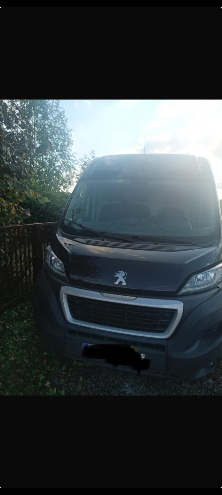 Peugeot Boxer 2019 geen keuring  2.0liter, Auto's, Euro 6, Zwart, Particulier, Te koop