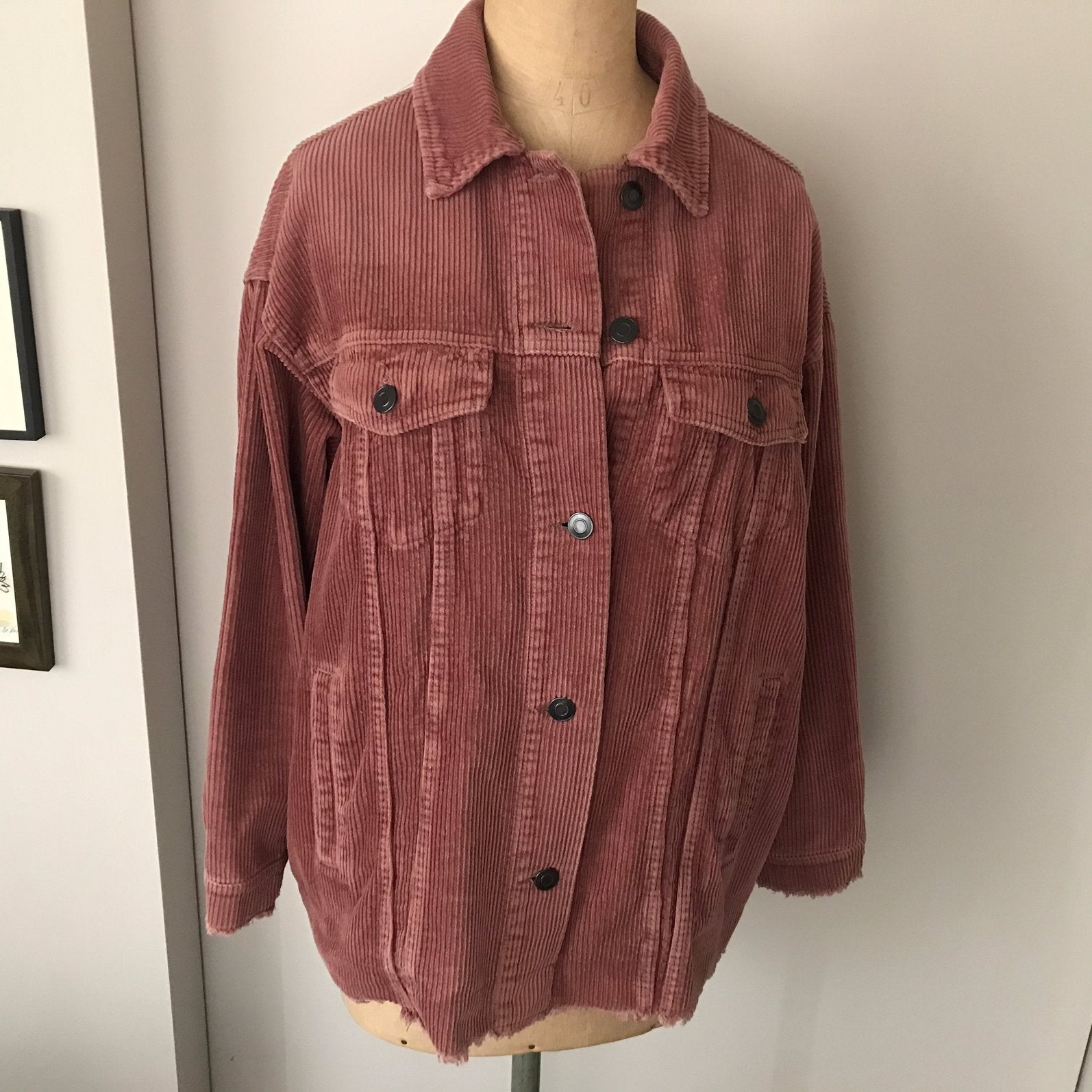 Ribfluelen vest/ hemd van Zara Small, Ophalen of Verzenden, Gedragen, Maat 36 (S), Roze