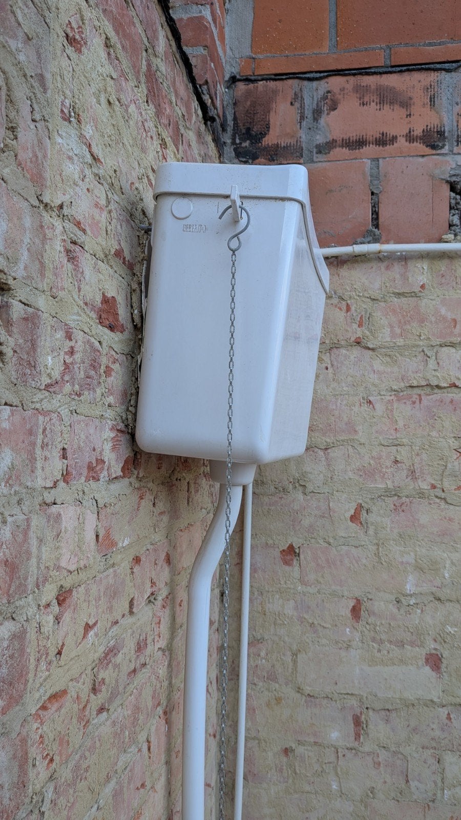 toilet Geberit, Ophalen