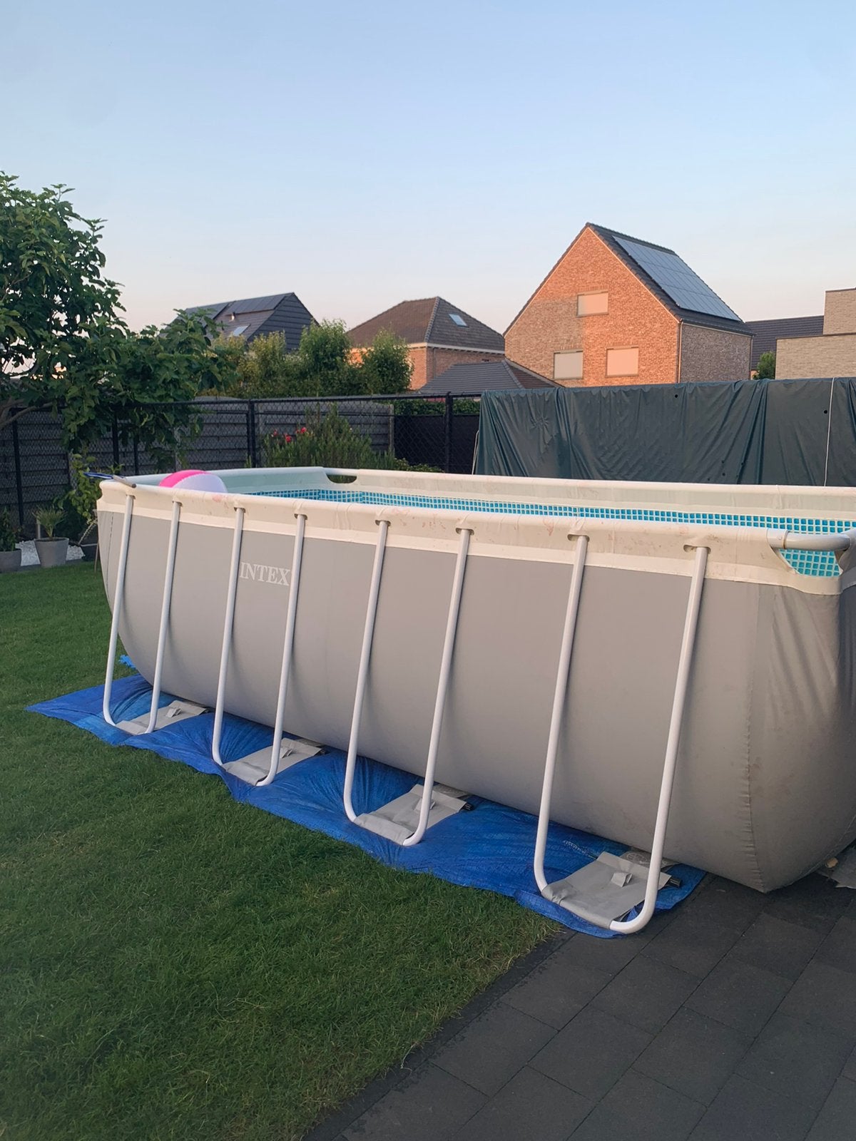 Intex groot zwembad, Tuin en Terras, Zwembaden, Ophalen, Zo goed als nieuw