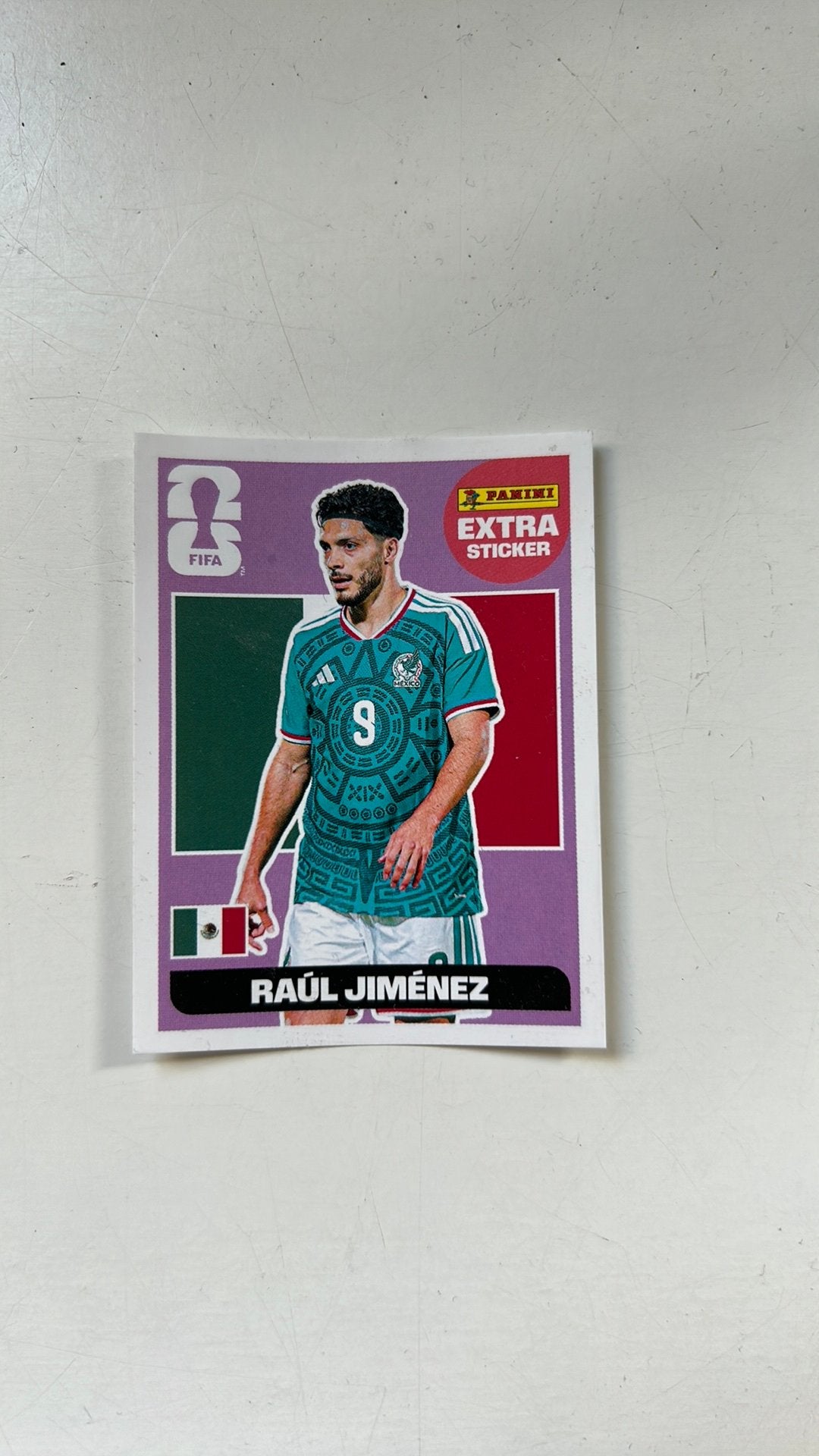 Raul Jimenez extra stickers coupe du monde 2026 panini, Enlèvement ou Envoi, Neuf, Autocollant