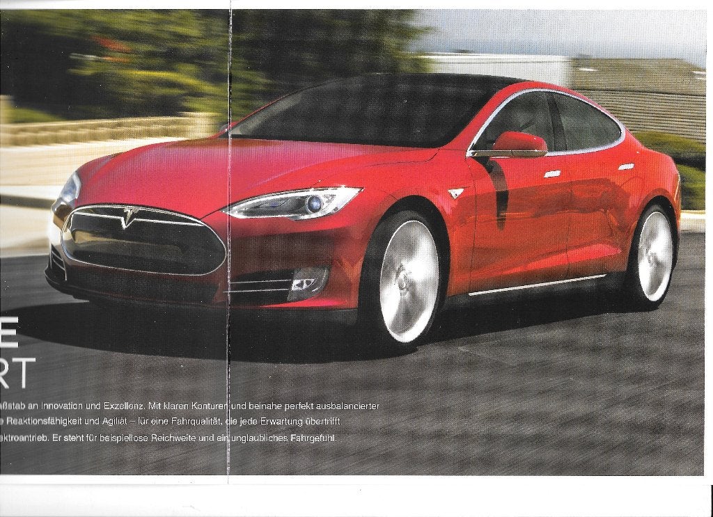 TESLA MODEL S,  2013, Boeken, Ophalen of Verzenden, Zo goed als nieuw, Overige merken