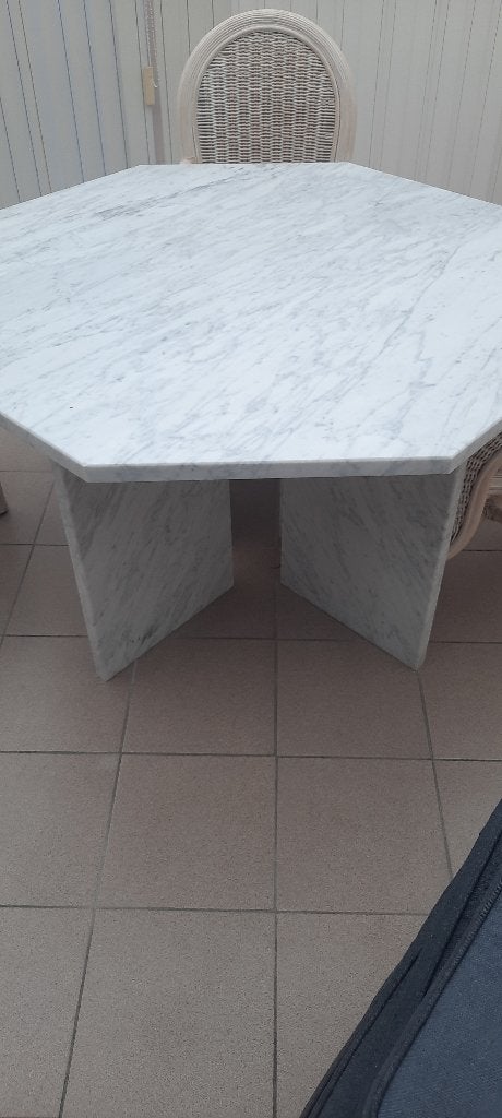 Marmeren tafel, Ophalen, Overige materialen, Zo goed als nieuw, Overige vormen
