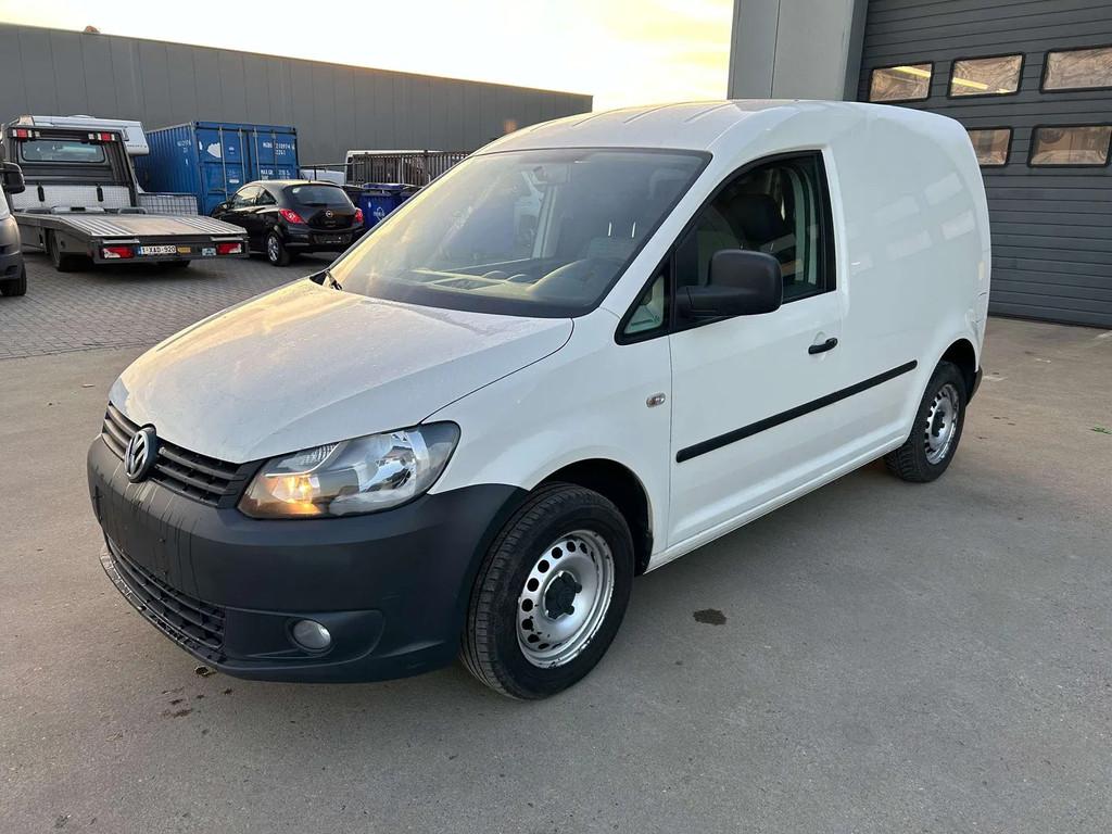 Volkswagen Caddy Caddy 1.6 TDI lengte 1 airco zie foto's, Autos, Camionnettes & Utilitaires, Achat, Entreprise, Diesel, Tissu