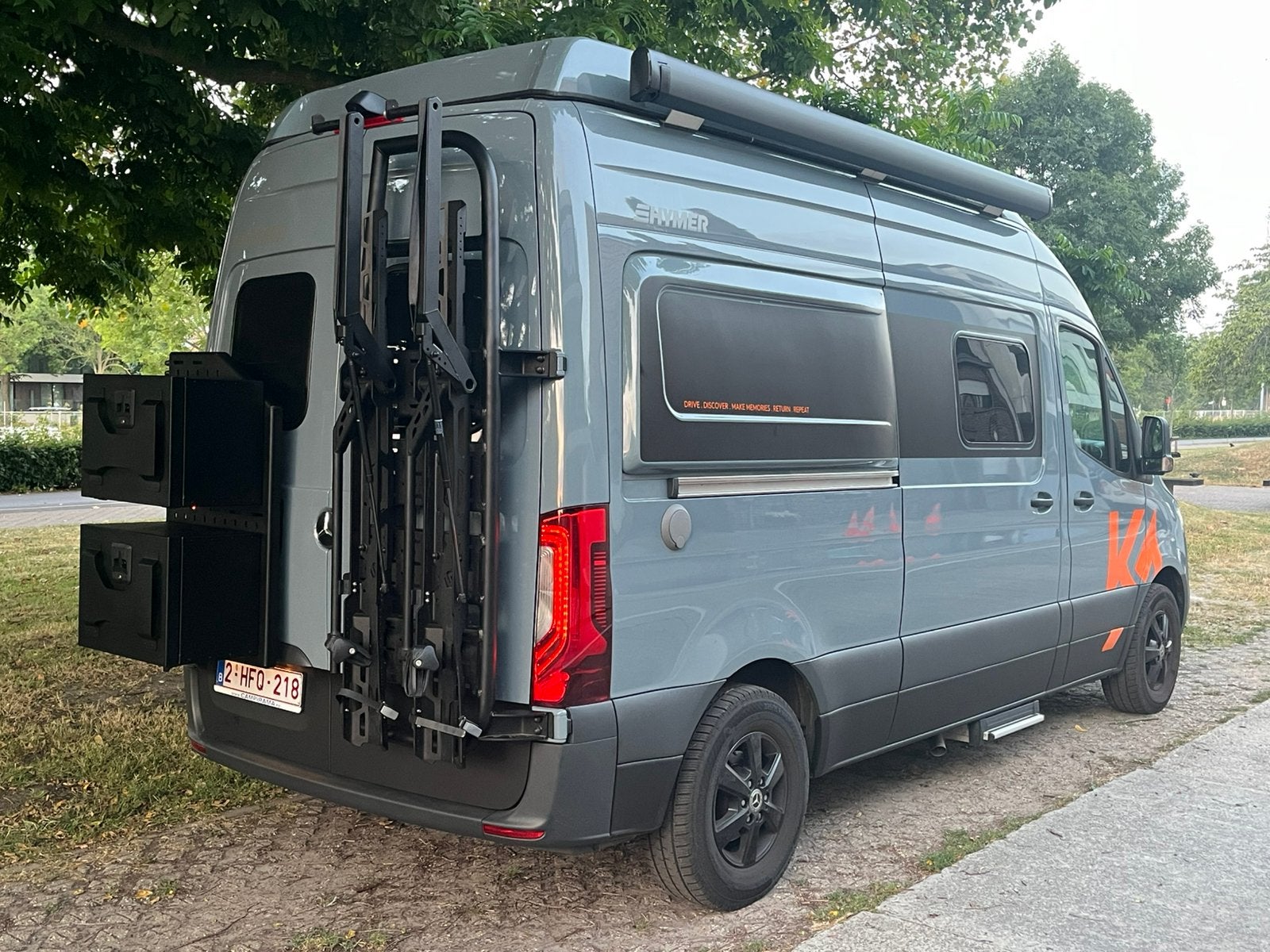 Hymer campervan, Automaat, Ringverwarming, 6 tot 7 meter, Diesel