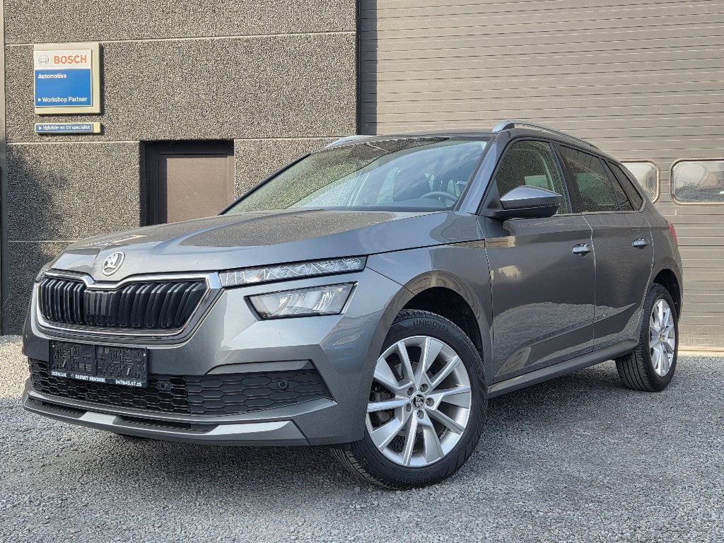 Skoda Kamiq 1.0Tsi DSG carplay/zetelverwarming/virtual/led.., Auto's, Skoda, Dealer onderhouden, Stof, 620 kg, 5 zetels