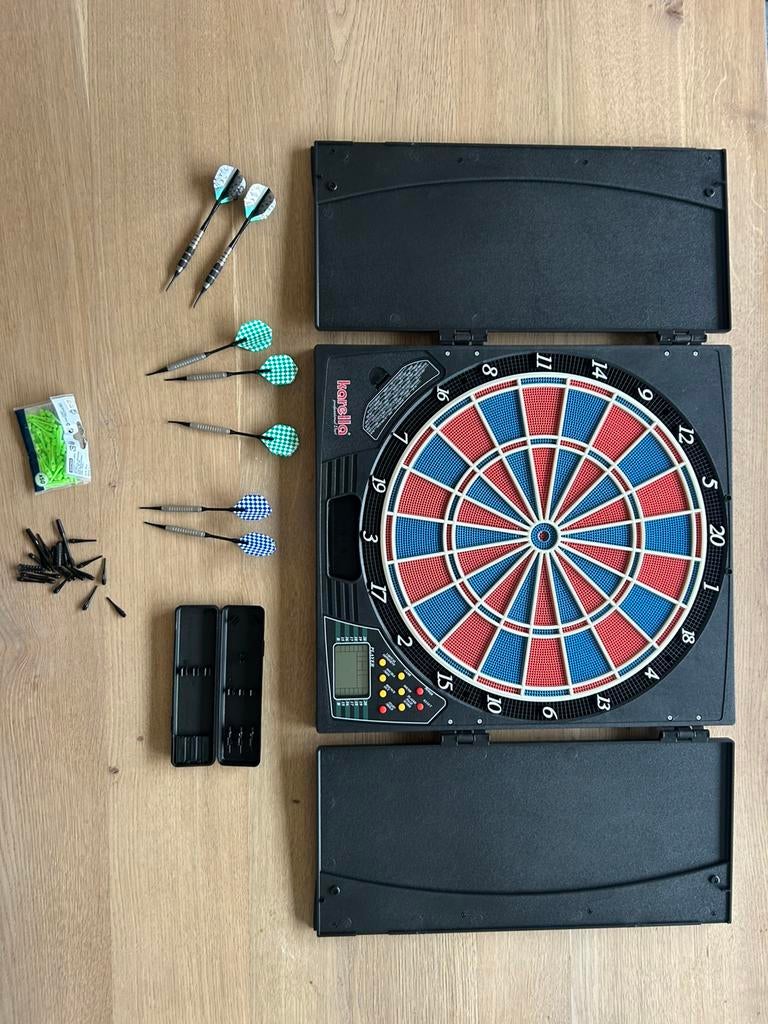 Elektronisch dartsblok, Ophalen, Zo goed als nieuw, Elektronisch