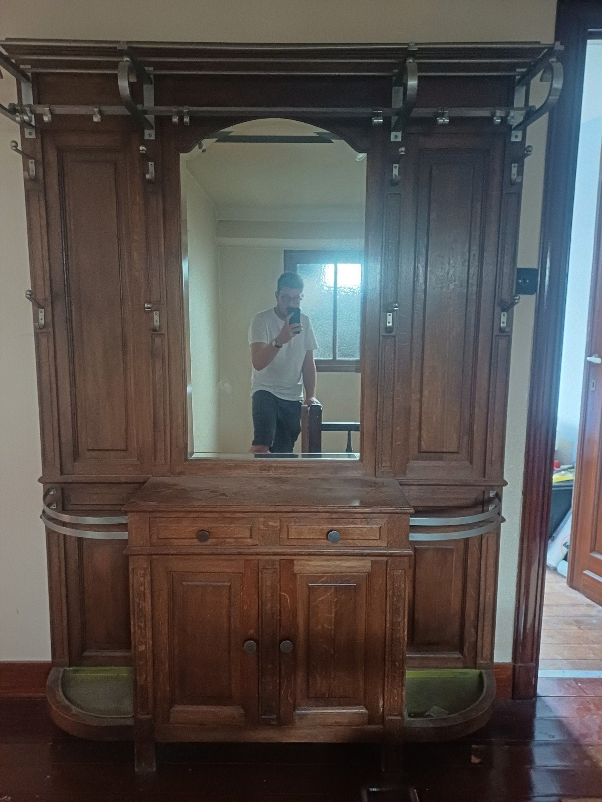 kast  jaren 30 art nouveau/ art deco, Ophalen