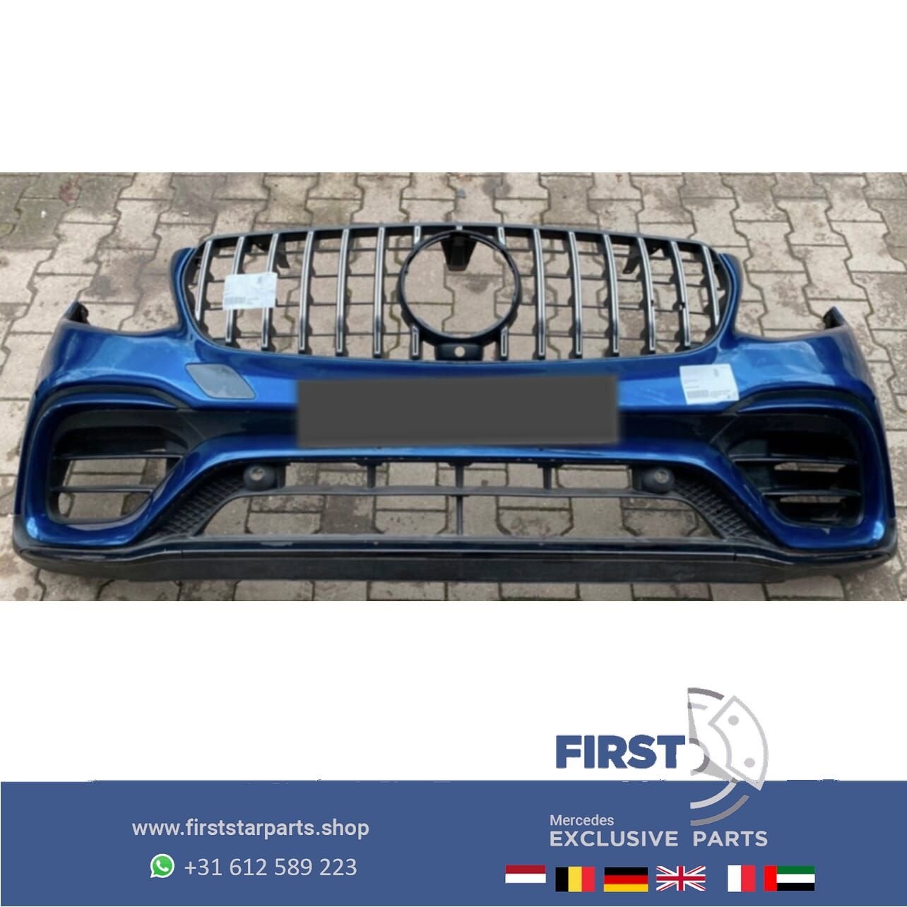 GLC63 AMG BUMPER W253 C253 A2538854202 GLC 63 s VOORBUMPER M, Utilisé, -, Avant, -