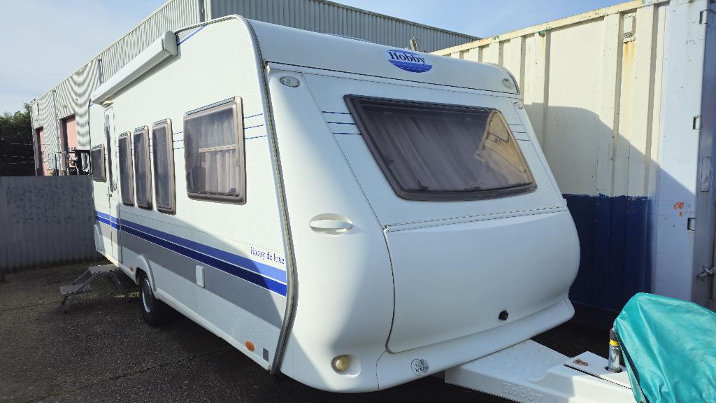 Hobby 520 tmf de luxe 2007, Rondzit, Hobby, Dwarsbed, Particulier