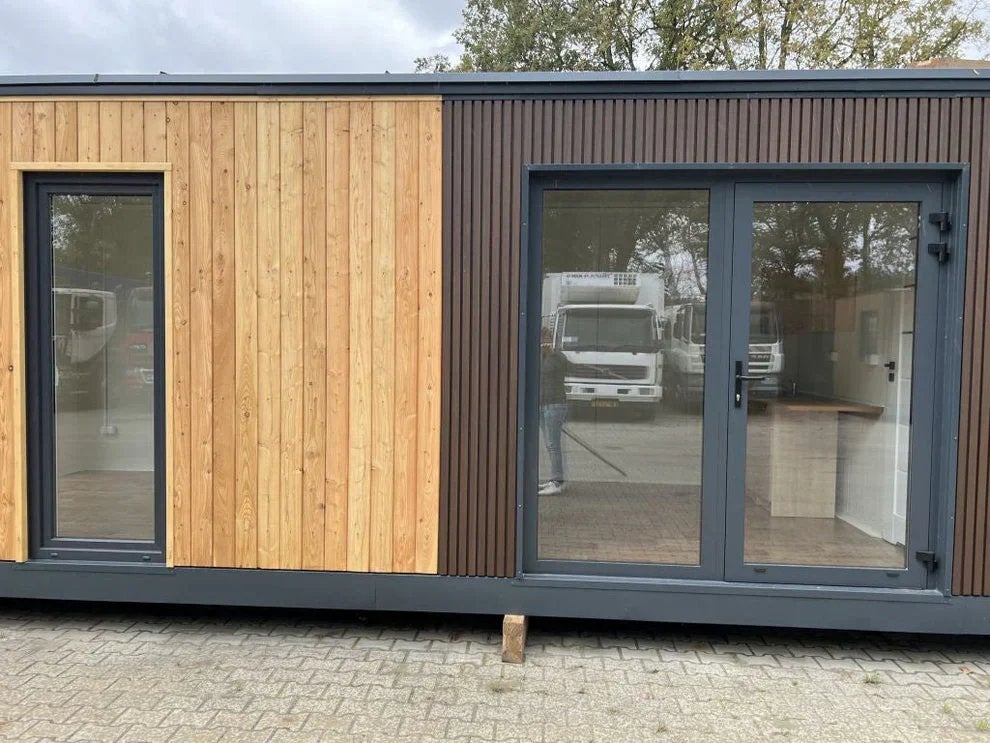 Conteneur de bureau résidentiel de 24 m², Enlèvement ou Envoi, Bureau