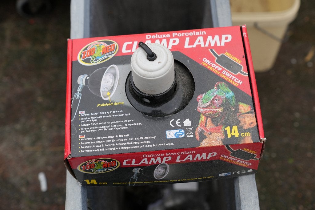 Zoo Med Deluxe porseleinen clamp lamphouder, Enlèvement, Neuf, Terrarium ou Paludarium
