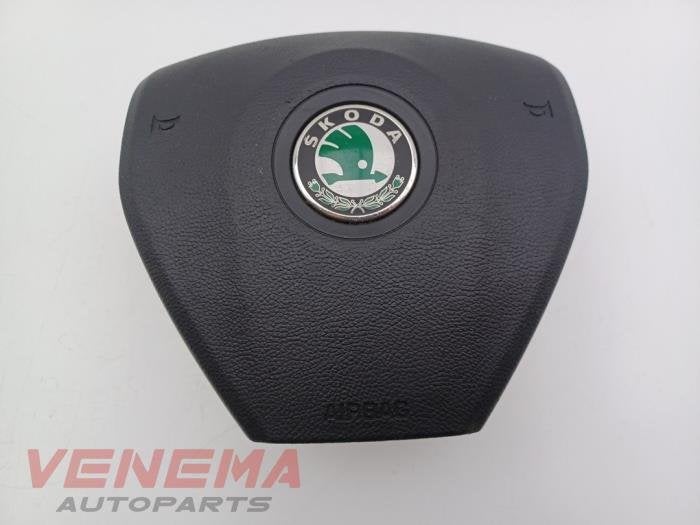 Airbag gauche (volant) d'un Skoda Octavia, -, 3 mois de garantie, Utilisé, Skoda