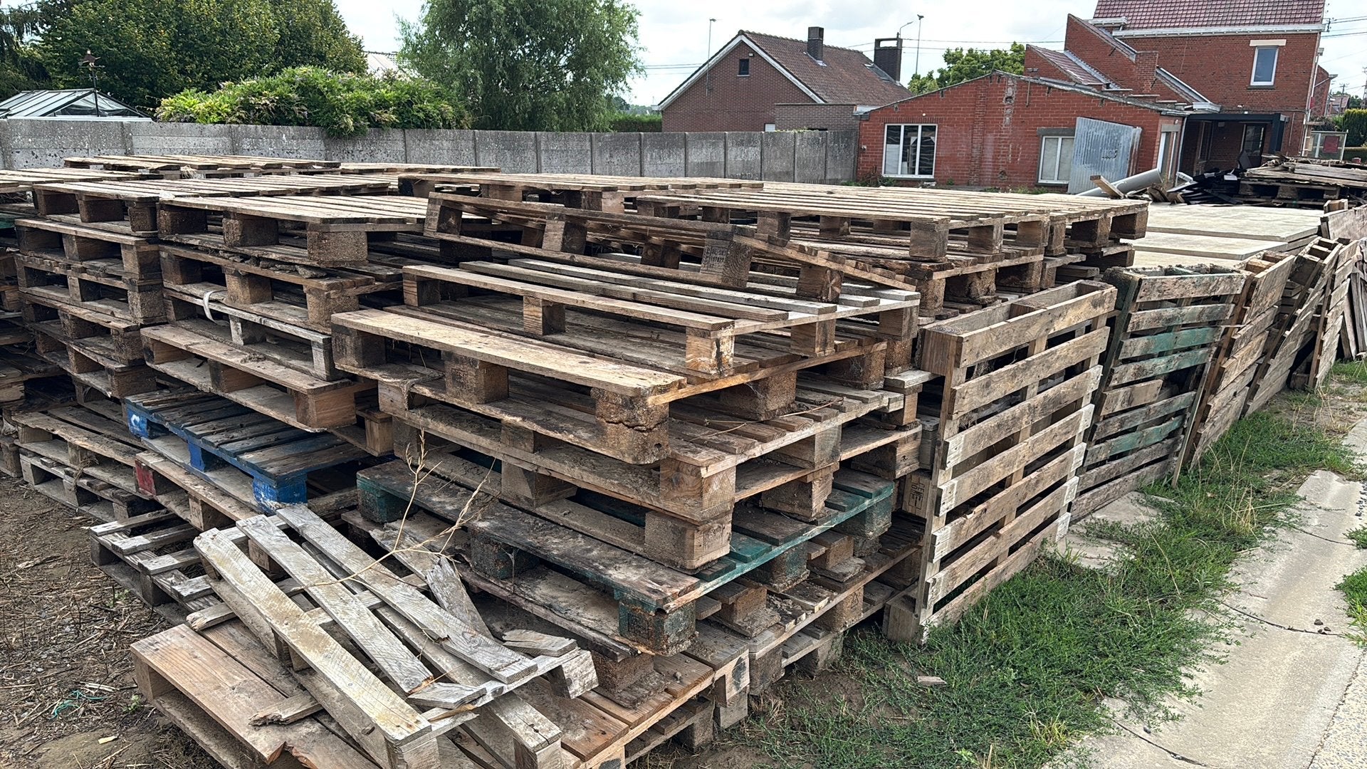 Bois et plaques gratuit, Jardin & Terrasse, Enlèvement