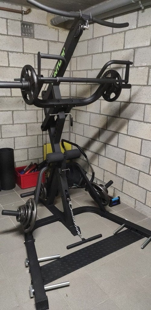 Tunturi WT85 leverage gym, Sport en Fitness, Fitnessapparatuur, Zo goed als nieuw, Armen, Benen, Borst, Buik, Rug, Ophalen