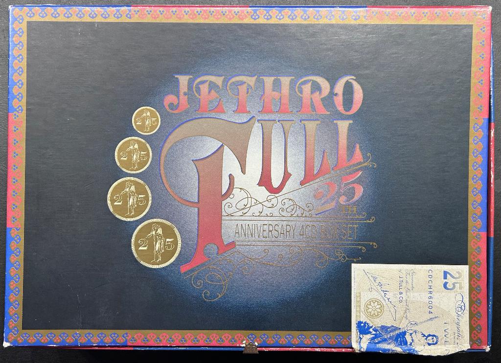 JETHRO TULL - 25th Anniversary Boxset ( 4CDs ), Cd's en Dvd's, Verzenden, Zo goed als nieuw, Progressive