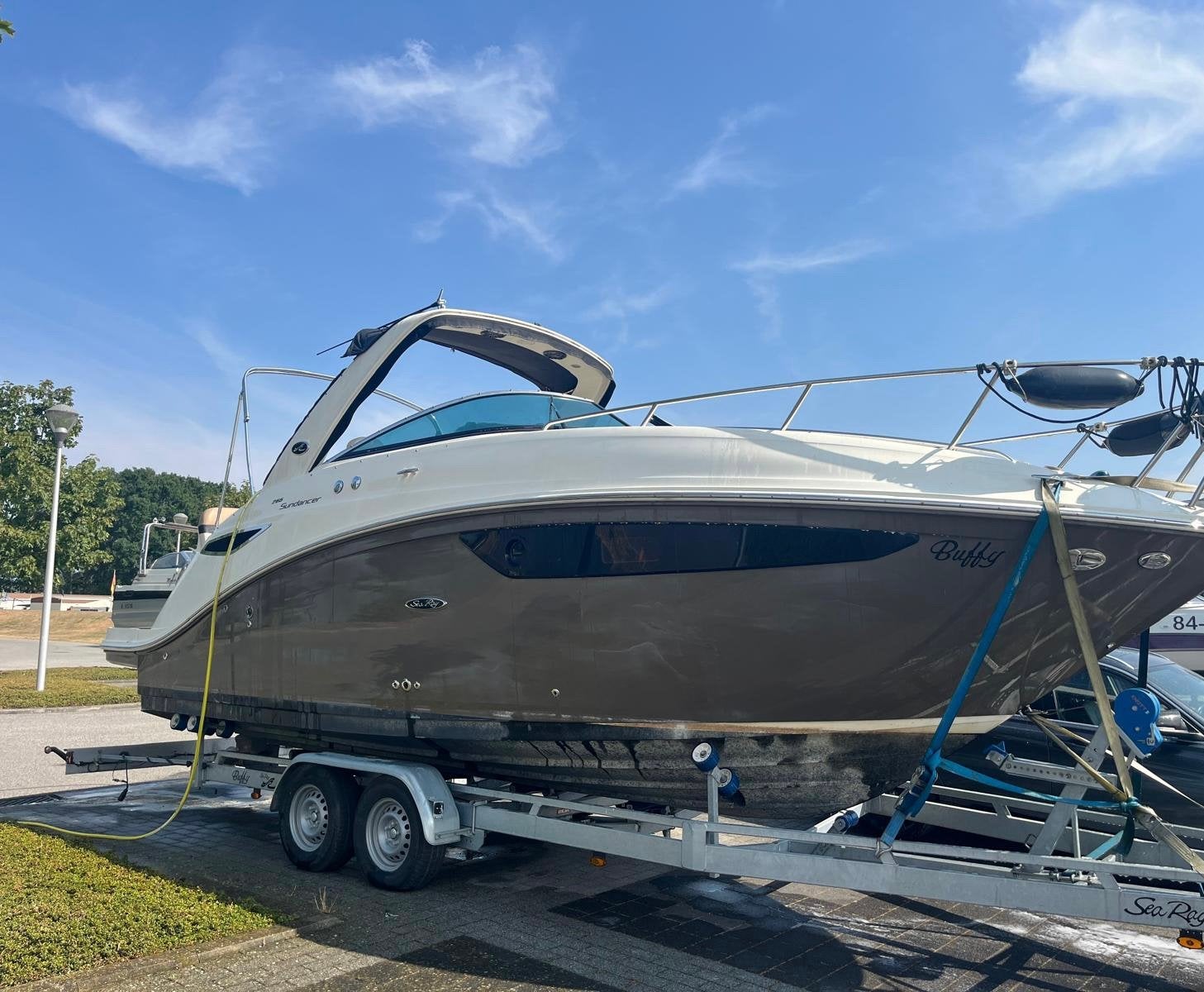Sea Ray Sundancer met trailer, Watersport en Boten, Ophalen, Zo goed als nieuw, Sea Ray