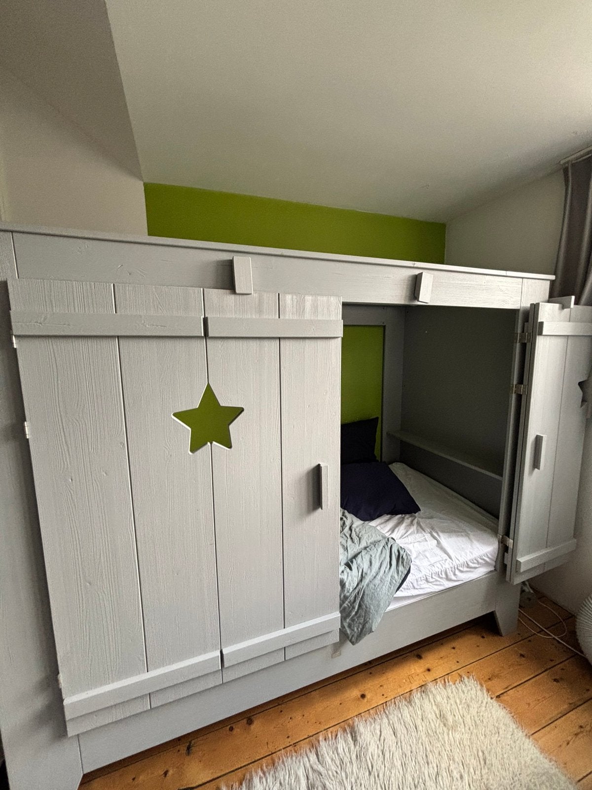 Bedstee; kinder- en jongerenbed, Huis en Inrichting, Slaapkamer | Stapelbedden en Hoogslapers, Ophalen, Zo goed als nieuw