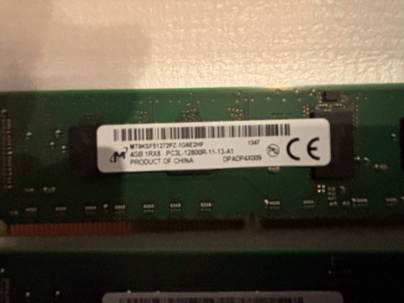 8 GB DDR3 ECC 1200MHZ (4 modules de 4GB), Enlèvement ou Envoi, Greenwood house london road bracnell, betshire, rg12 2aa uk, 8 GB