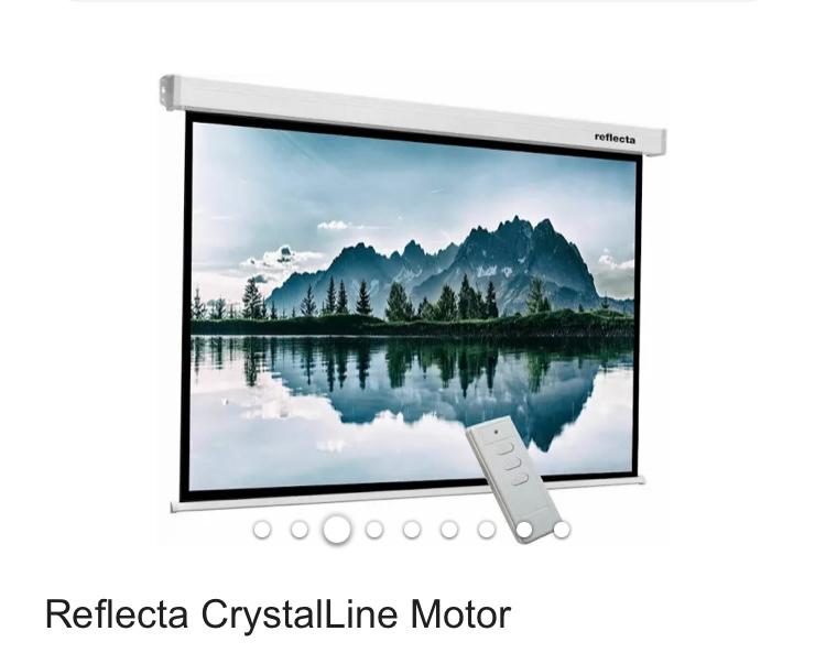 Ecran de projection motorisé avec télécommande, TV, Hi-fi & Vidéo, Enlèvement, Comme neuf