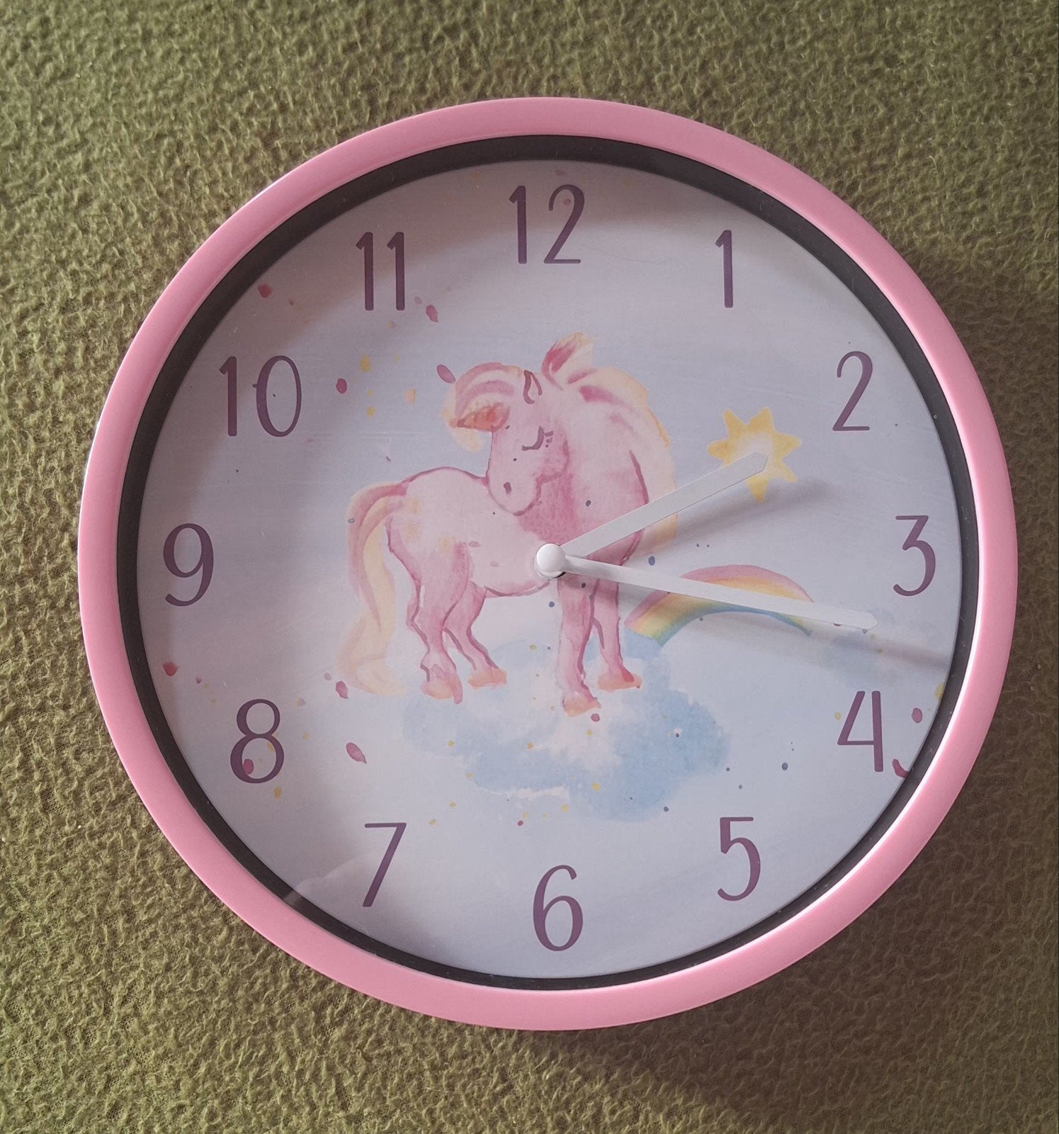 Horloge enfant, Enlèvement ou Envoi, Classique, Utilisé, Fonctionne sur piles