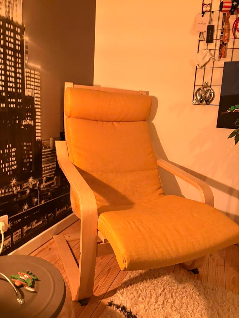 chaise POÄNG, Maison & Meubles, Fauteuils, Enlèvement, Comme neuf
