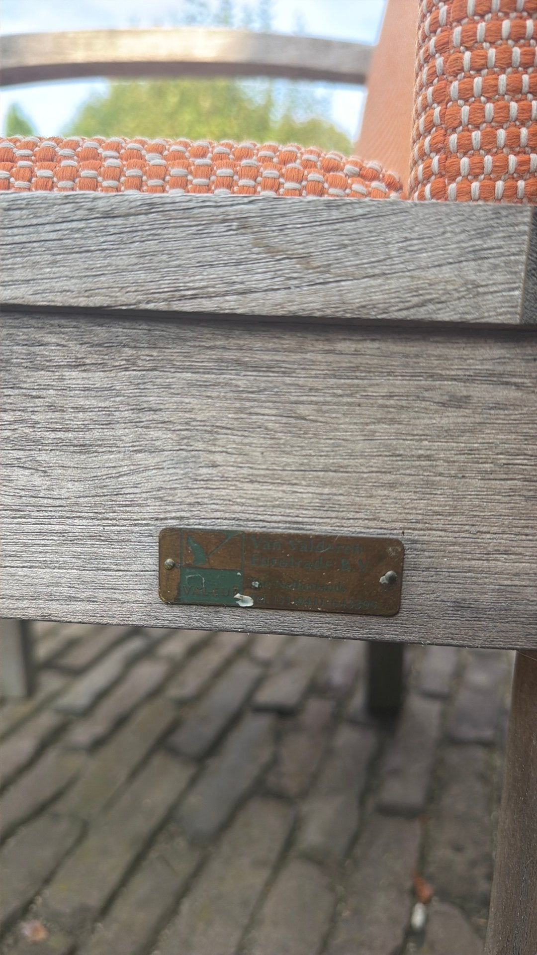 Chique tuinset - 4 stoelen met tafel, Ophalen, Zo goed als nieuw, Tuinset