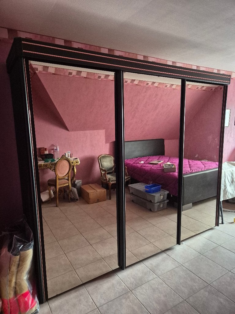 Kleerkast, Huis en Inrichting, Ophalen, Gebruikt, Overige houtsoorten, Met deur(en)