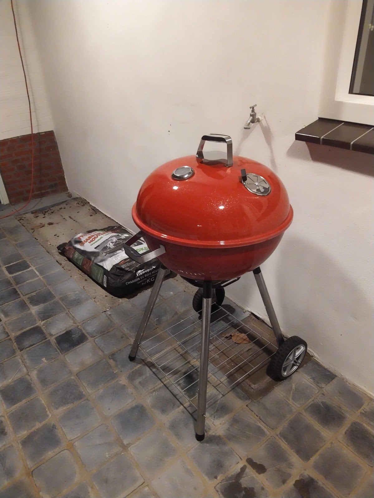 BBQ houtskool XXL Central Park van Brico!, Tuin en Terras, Ophalen