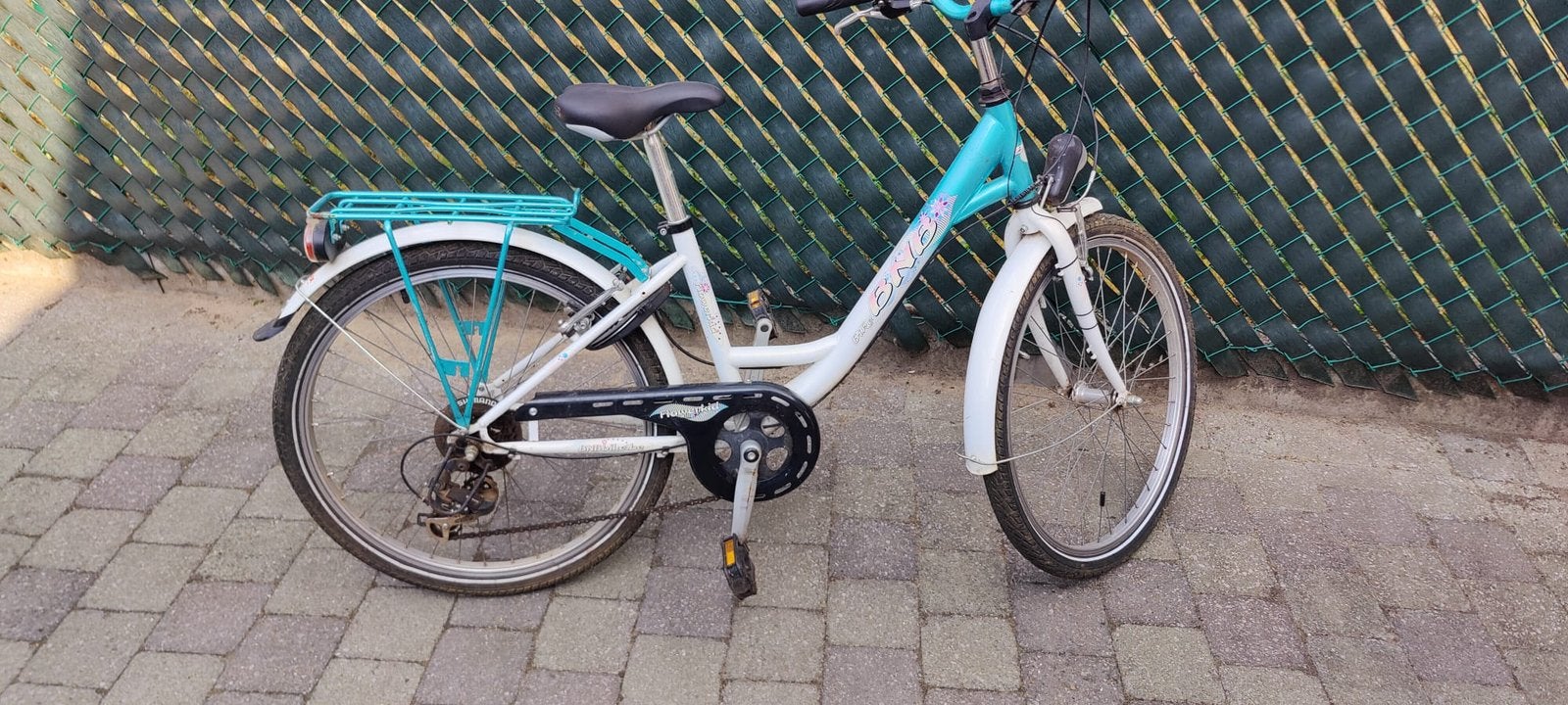 Meisjesfiets BNB maat 24”, Fietsen en Brommers, Fietsen | Meisjes, Ophalen, Velgrem, Handrem, Gebruikt