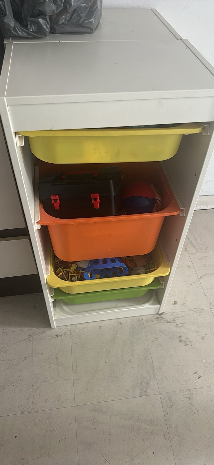 2 armoires de rangement IKEA + bacs gratuits, Enlèvement, Utilisé