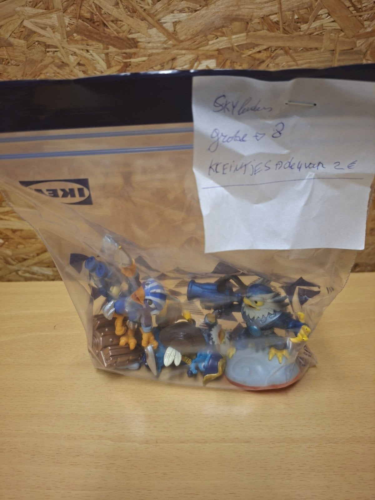 skylanders, Ophalen
