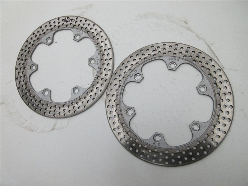 Honda CBR600F remschjven CBR 600 F remschijf set brake discs, Ophalen of Verzenden, Gebruikt