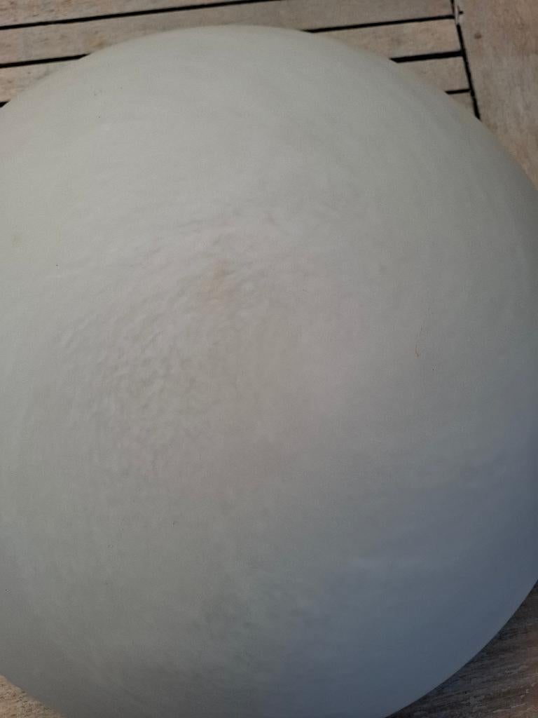 plafond lamp, Ophalen, Gebruikt, Glas, Rond opaal