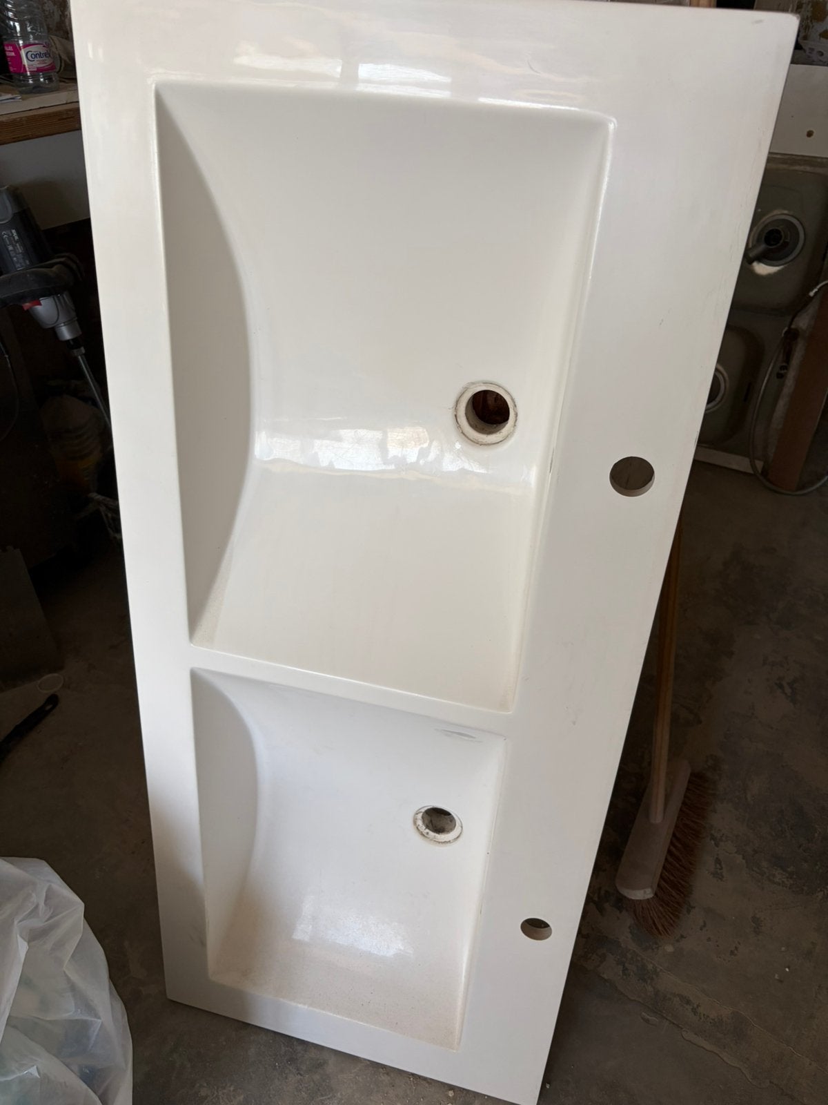 Lavabo, Ophalen, Gebruikt