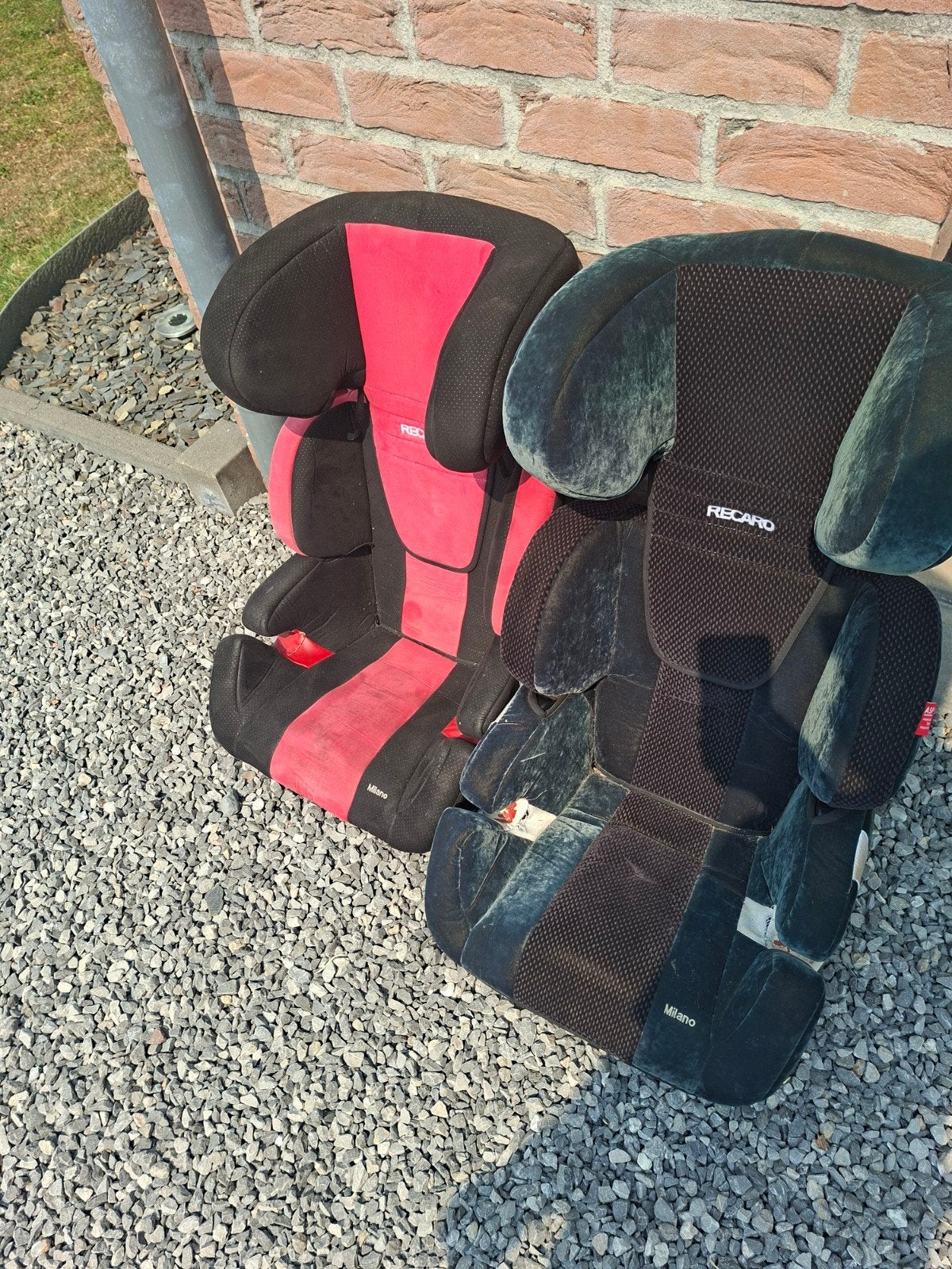 2 Recaro kinderzitjes, 15 t/m 36 kg, Autogordel