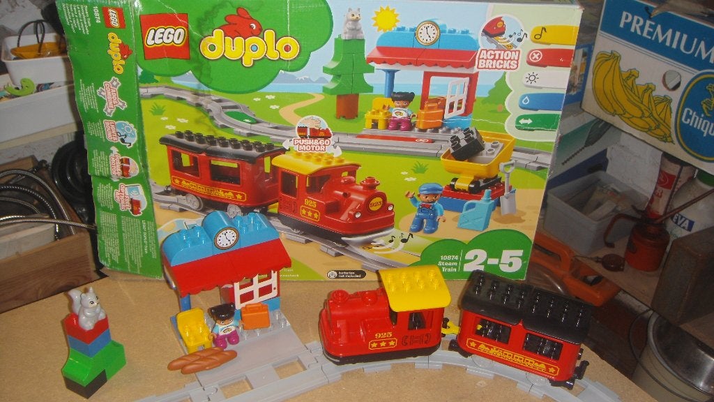 LEGO DUPLO TRAIN 10874, Enlèvement ou Envoi, Comme neuf, Complet, Duplo