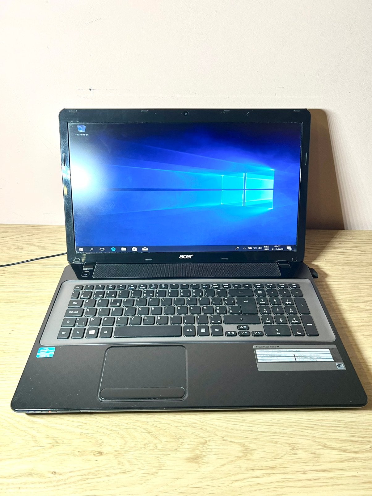 Acer Aspire, HDD, Enlèvement ou Envoi, 17 pouces ou plus, Comme neuf