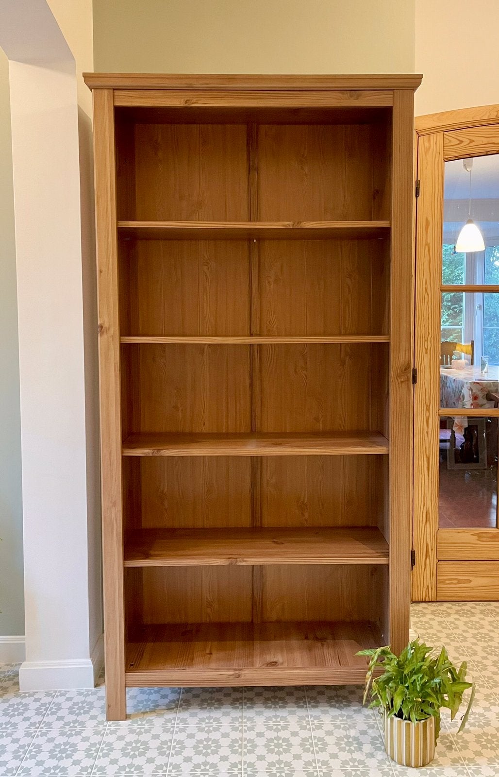 Boekenkast IKEA Grevbäck 190x92,5x33,5 cm, Ophalen, Met plank(en), Gebruikt, Landelijk, cottage