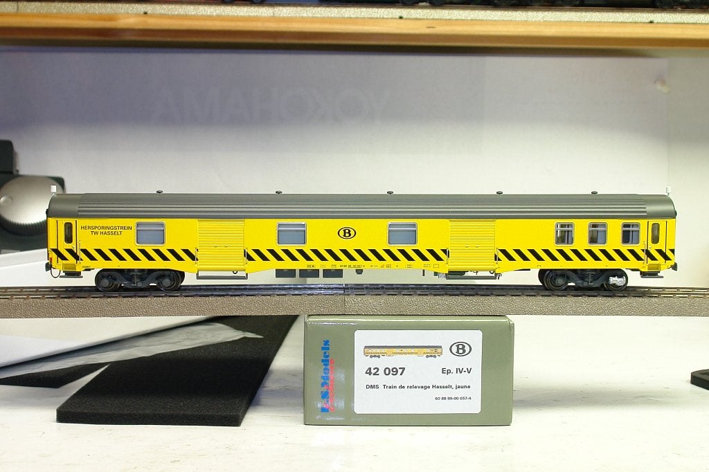 LS MODELS 42097 DMS LIFTTREIN HASSELT NMBS NMBS, Overige merken, Verzenden, Gelijkstroom of Wisselstroom, Wagon