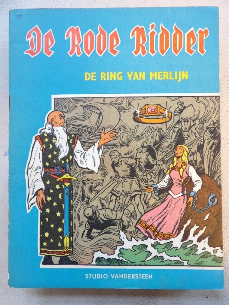 rode ridder eerste druk, Ophalen