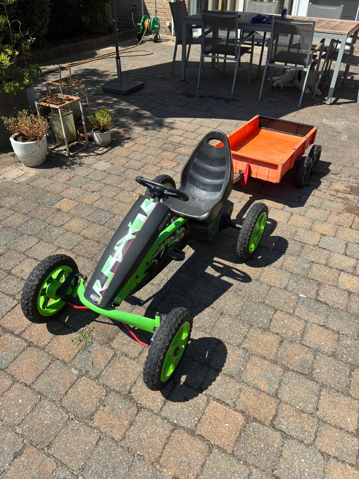 Go cart Berg rally Force + aanhanger Berg Trailer L, Kinderen en Baby's, Ophalen