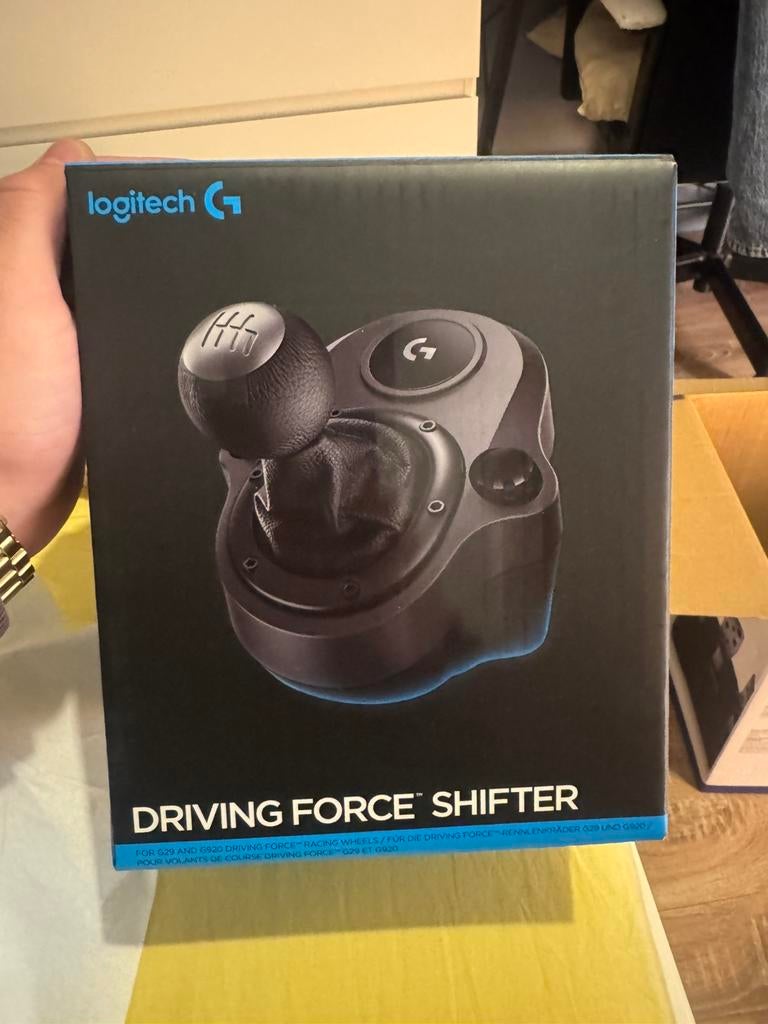 Logitech G29 Steering Wheel + Shifter – Zo goed als nieuw, Online, 1 joueur, À partir de 7 ans, Comme neuf