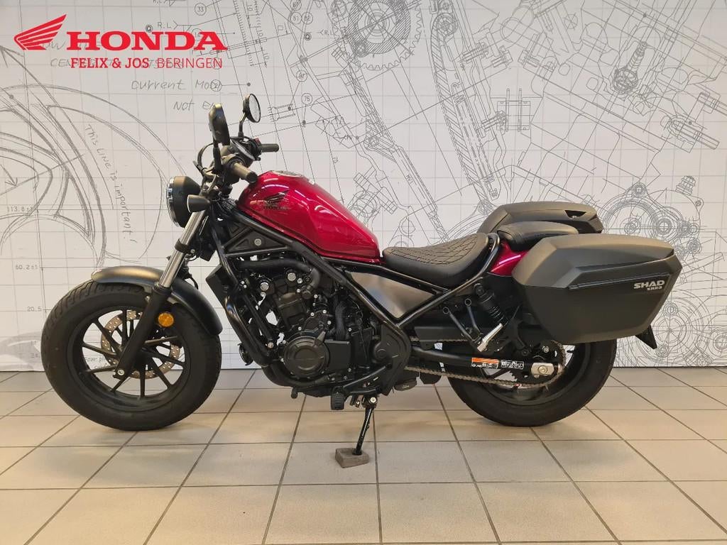 Honda CMX 500 Rebel (bj 2023), Motoren, Chopper, Bedrijf, 12 t/m 35 kW, 500 cc