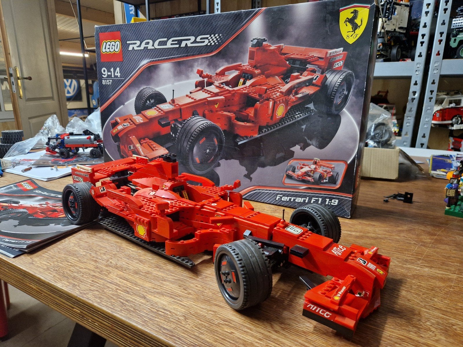Lego Racers 8157 Ferrari formule 1, Ophalen of Verzenden, Lego, Racers