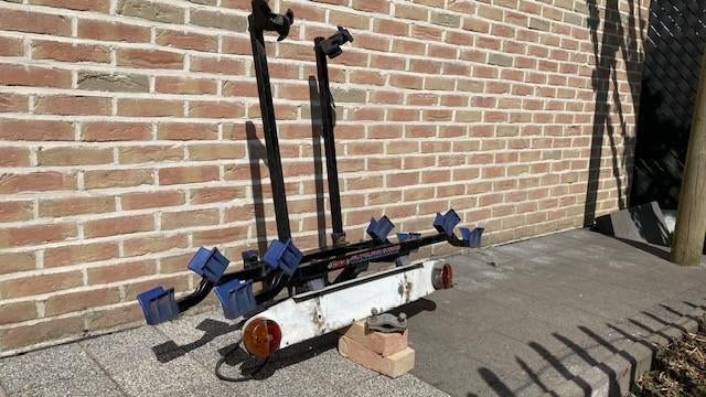 Fietsendrager, Autos : Divers, Porte-vélos, Utilisé, Support d'attelage, 2 vélos, Pneus larges, Enlèvement