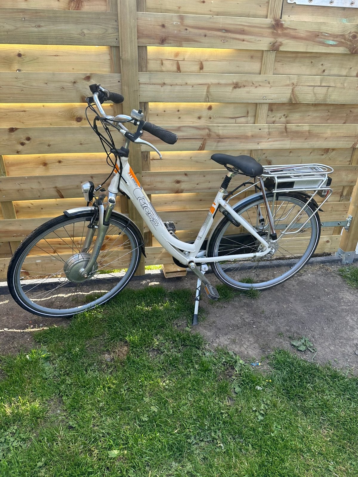 Elektrische stadsfiets, Ophalen, Gebruikt