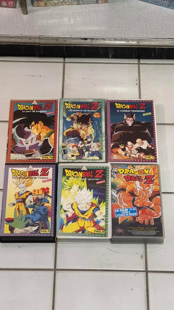 Dragon Ball Z VHS collectie (6 stuks) – Retro Anime, Boeken, Ophalen of Verzenden, Zo goed als nieuw