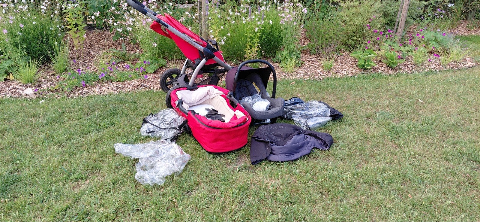 Kinderwagen Maxi-cosi, Avec siège auto, Enlèvement, Utilisé, Poussette